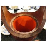Mid-Century Teak Ice Bucket