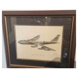 Air Force Artwork -signed pencil drawing