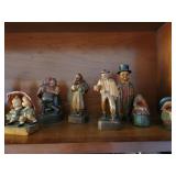 Antique handcarved Italian figures