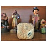 Antique handcarved Italian figures