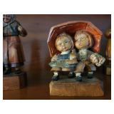 Antique handcarved Italian figures