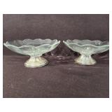 Weighted Silver Candy Dishes