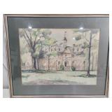 Williamsburg Watercolor by Award Winning Artist