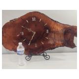 Vintage Lacquered Wall Clock