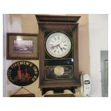 Elgin Regulator Calendar Clock