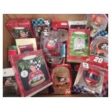 NASCAR Lot of Christmas Ornaments