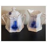 Nautical Sugar and Creamer (Germany)