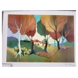 ITZCHAK TARKAY, JAMESTOWN COTTAGE - SIGNED W/ COA