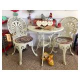 Modern three piece patio set 