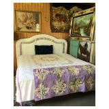 Wicker King Size Bed 