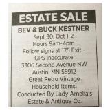 Location of Estate Sale please follow signs !🤓