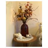 Vase with Lighted Branches 