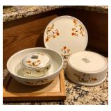 Hall’s Jewel Tea  Autumn Leaf Dishes