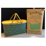 Vintage Hawkeye Basket with Original Box