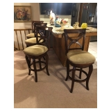 Modern set of Counter/Barstools 