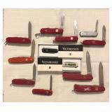Variety of Victorinox Swiss Army Knives