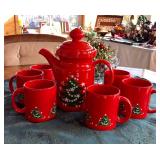 Vintage Waechtersbach West Germany Hot Chocolate Set