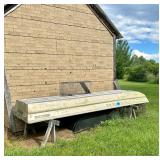 12’Aluminum Boat Flat Bottom