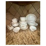 Corelle Butterfly Gold Dishes 