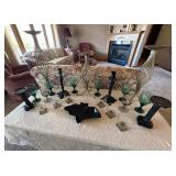 Candlesticks & Glassware 