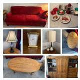 Amazing Vintage and holiday sale, Vintage furniture, art and more!  Bidding ends 6/11