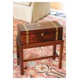 Walnut American Lap Desk Circa 1850