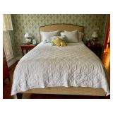 Bed Headboard Frame and Bed
