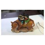 MADE IN KOREA COIN BANK, COLLECTIBLE DISHES AND ROOM DECOR