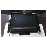 HP TOUCHSMART PC, WODDEN CHAIRS, JEWELRY & BOXLOTS OF MISC