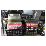 BOXES OF OLD RECORDS, CLASSIC ROCK, $1.00 STARTS BID