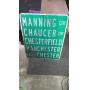 OLD STREET SIGNS, WWW.ONLINEAUCTIONSLLC.NET