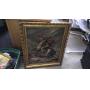 BOX OF SENCO STAPLER REPAIR KITS, OIL ON CANVASS, ANTIQUES, GLASSWARE, DOLL CLOTHING