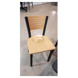 31 NICE WOOD AND METAL CHAIRS, WWW.ONLINEAUCTIONSLLC.NET