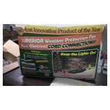 NEW OUTDOOR CORD PROTECTORS, PERFECT FOR HOLIDAY LIGHTS, WWW.ONLINEAUCTIONSLLC.NET