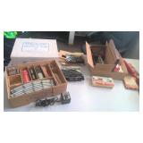 vintage train set, in original box, WWW.ONLINEAUCTIONSLLC.NET 