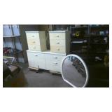 MADE ITALY, DRESSER, MIRROR, NIGHTSTANDS, WWW.ONLINEAUCTIONSLLC.NET