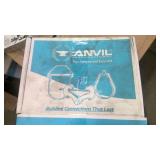 NEWBOXES OF ANVIL RISER CLAMPS, CLEVIS HANGERS, WWW.ONLINEAUCTIONSLLC.NET