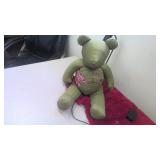 WWII MILITARY SWEATER, BOY SCOUTS BEAR, BENDIX BELT BUCKLE AND MISC,, WWW.ONLINEAUCTIONSLLC.NET