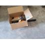 NEW ELECTRIC CHAINSAW, DROP LEAF TABLE WITH CHAIRS, TOOLS AND MISC HOUSEHOLD