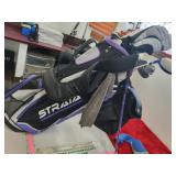 LIKE NEW LADIES STRATA GOLF CLUBS WITH BAG, WWW.ONLINEAUCTIONSLLC.NET 