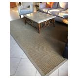 Restoration Hardware 100 percent Belgian Textured Wool Sisal Area Rug 9x12 $350