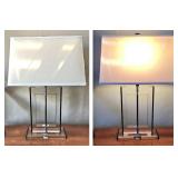 Pair of Acrylic Table Lamps $40 pair