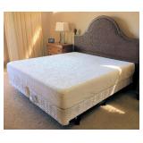 Simmons Beautyrest Tempurpedic King Bed, Twin Box Springs, Frame $900