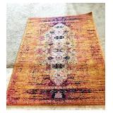 Safavieh Turkish Monaco Distressed Orange Multi Rug 4