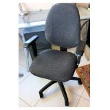 Upholstered Desk Chair with Arms $65