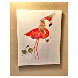 Oliver Gal Flamingo Giclee Signed 30x24 $75