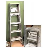 Werner Aluminum 5ft Ladder & Step Ladder $18