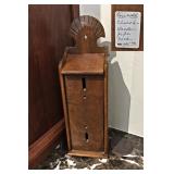 Antique Church Warden Pipe Rack; BIN $45