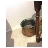 Antique Hand Hammered Copper Spitoon BIN $75
