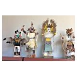 4 Kachinas $60set